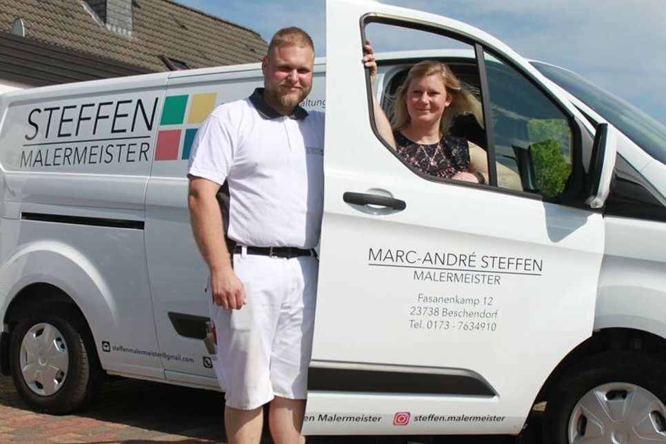 Marc-André Steffen und seine Frau Anneke sind privat und beruflich ein Spitzenteam.