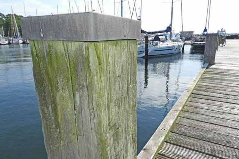 Idyllisch: Der Hafen Möltenort