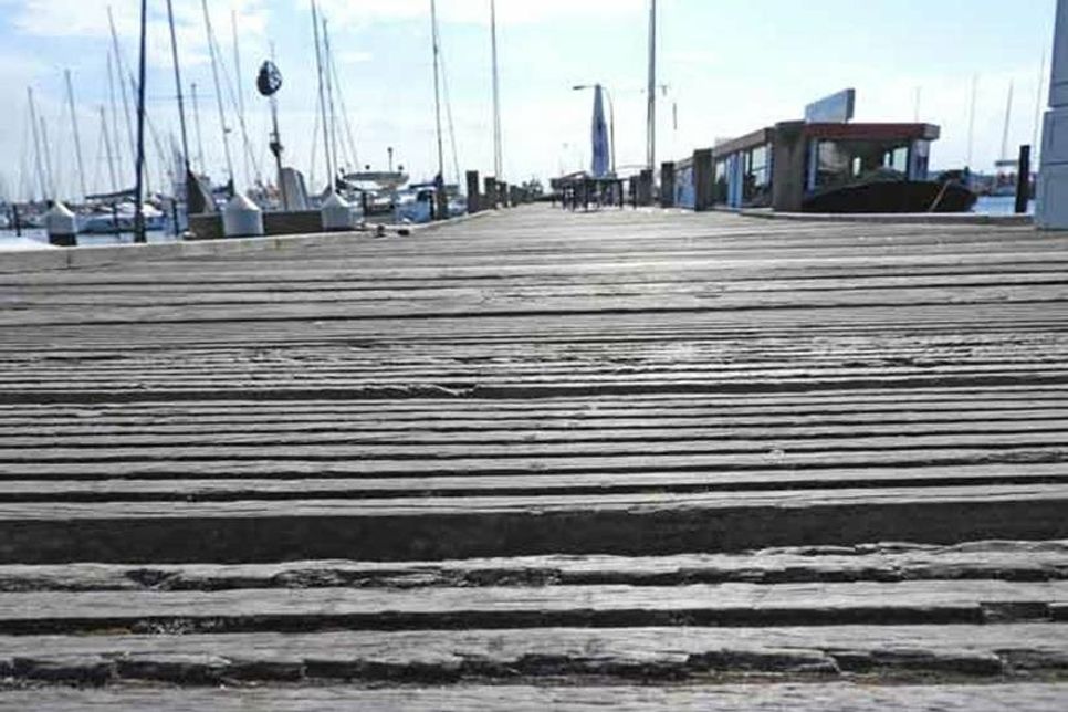 Idyllisch: Der Hafen Möltenort
