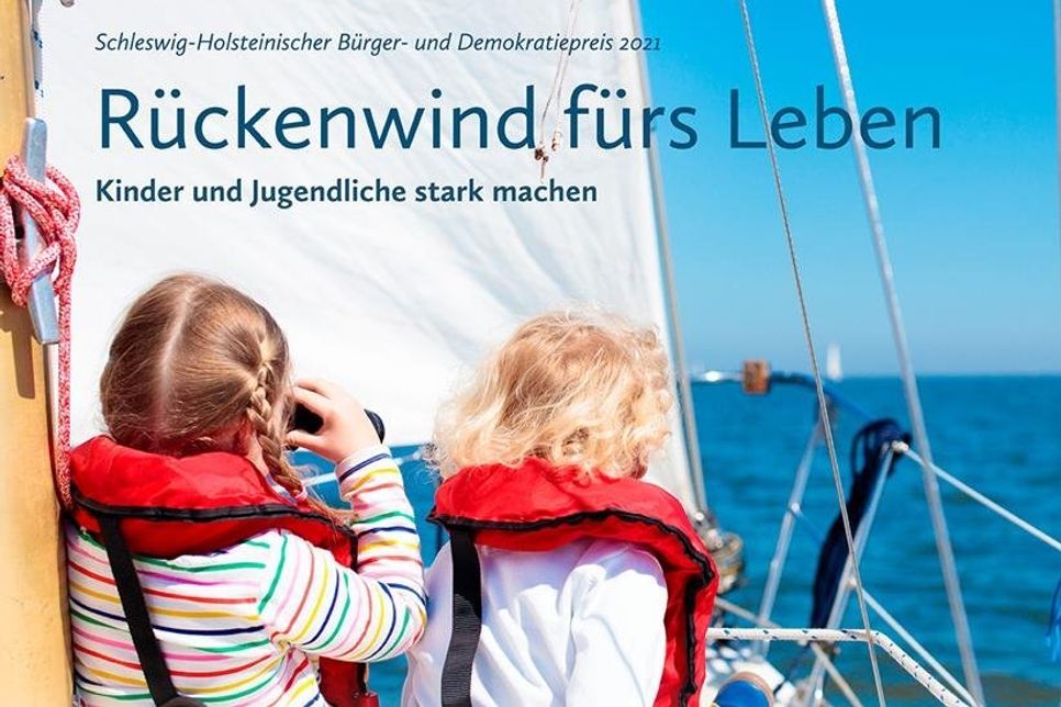 Schleswig-Holsteins größter Ehrenamtspreis richtet sich 2021 an Projekte, Initiativen, Vereine und Einzelpersonen, die sich für Kinder und Jugendliche stark machen.