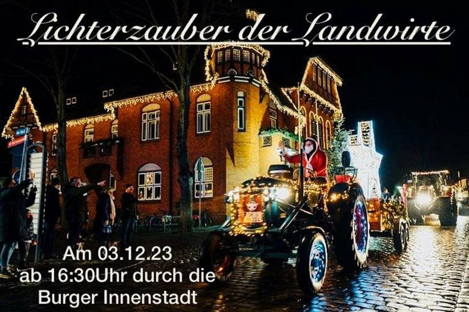 Lichterzauber der Landwirte