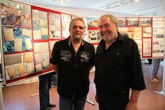 Die Macher der Sonderausstellung: Thomas Schwarz (lks.) und Norbert Kahl.