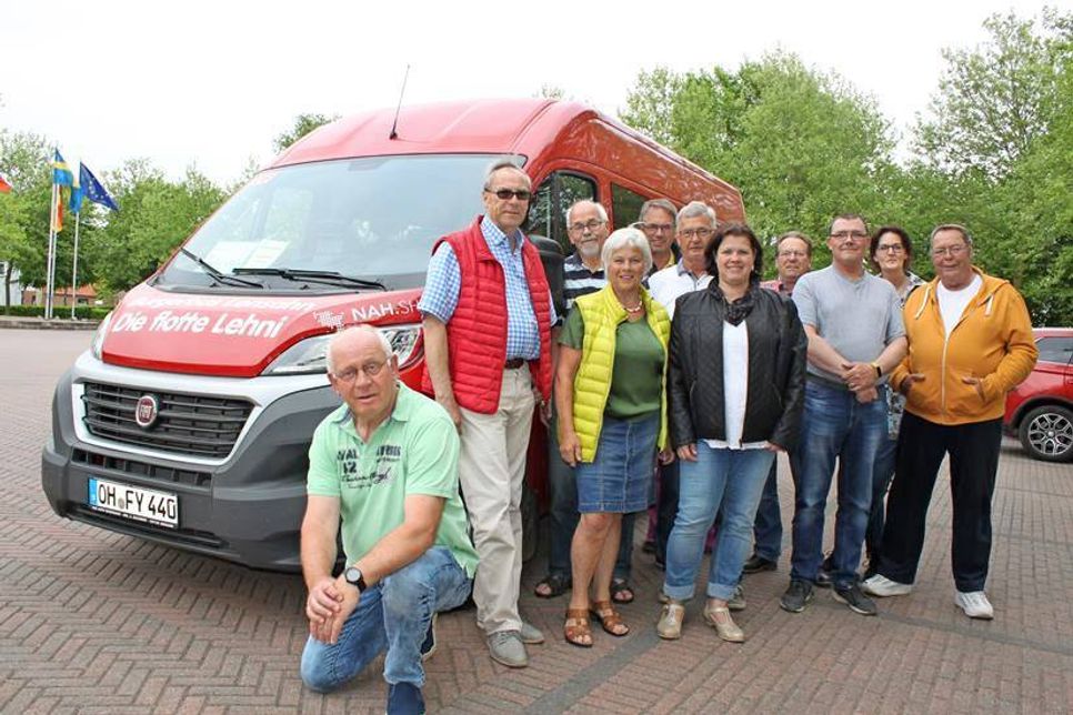 Ein Großteil der Fahrer, die aktuell mit der „Flotten Lehni“ unterwegs sind.
