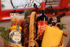 Gerne werden Geschenkkörbe nach speziellen Wünschen zusammengestellt.
