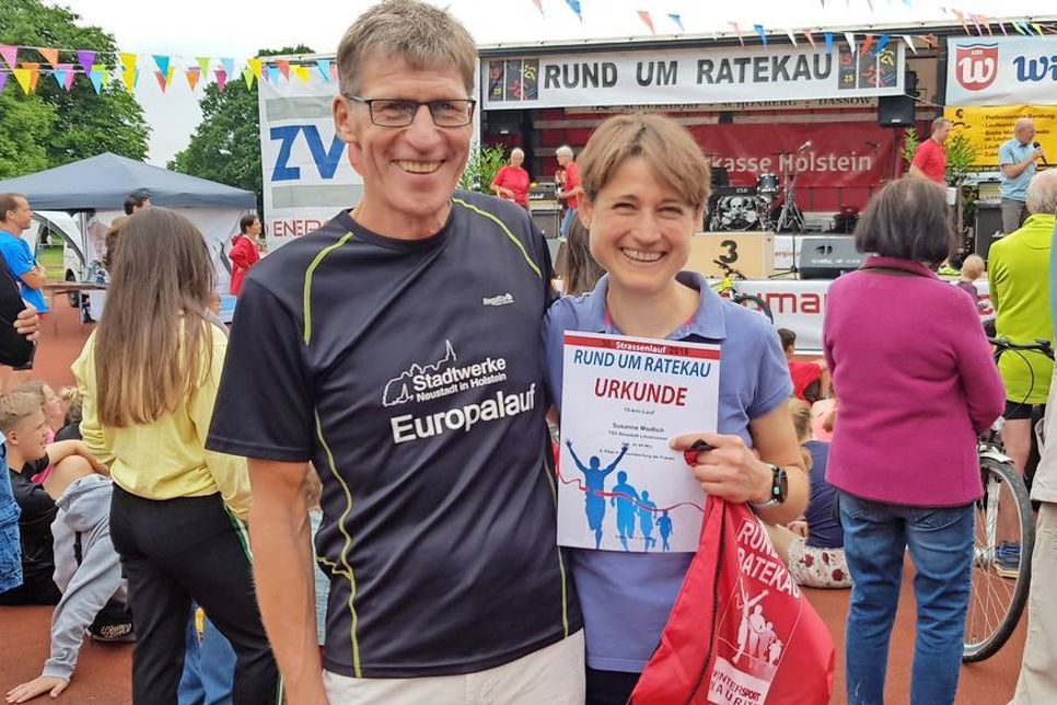 Peter Masny und Susanne Modlich gewinnen in Ratekau.