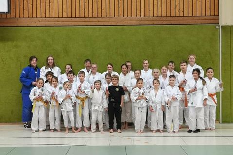 Die Judo-Sparte freut sich über ein Dankeschön vom Nikolaus.