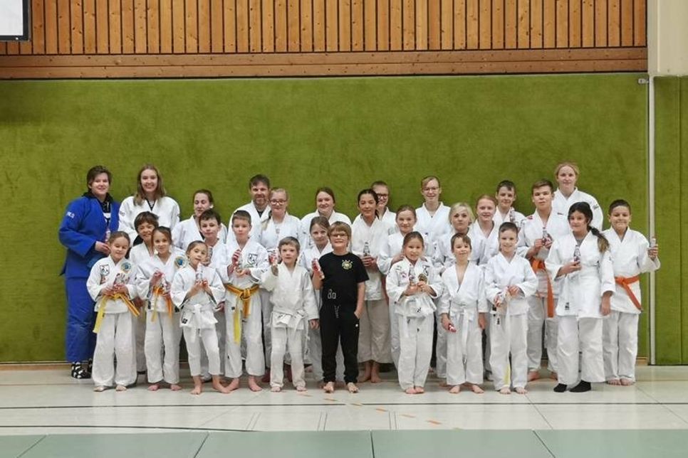 Die Judo-Sparte freut sich über ein Dankeschön vom Nikolaus.