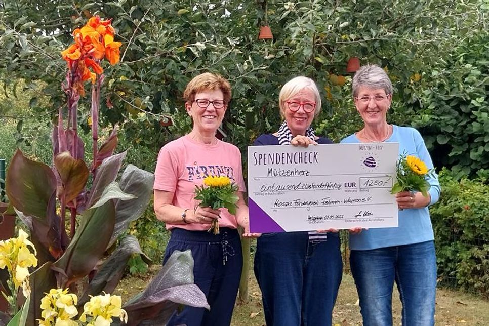 von links, Andrea Metschies, Beate Rinck, Sofia Retterath