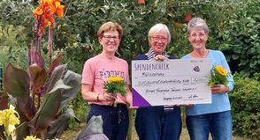 von links, Andrea Metschies, Beate Rinck, Sofia Retterath