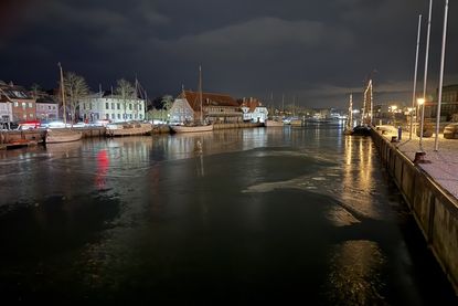 Die Ostseite der Stadt war dunkel, die Hafenwestseite und der Westen waren von dem Stromausfall nicht betroffen.