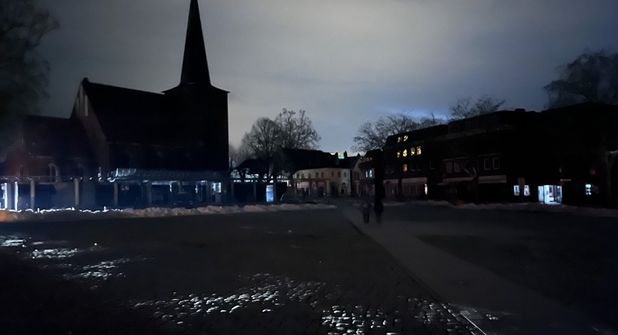 Die Innenstadt und die Ostseite inklusive Pelzerhaken und Rettin waren von dem Stromausfall betroffen.