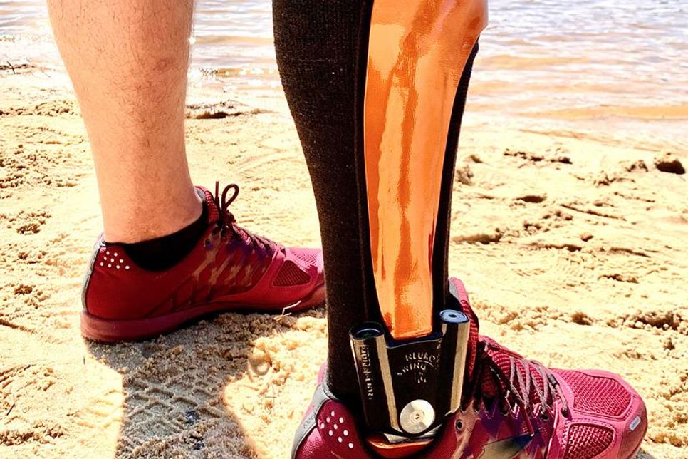 Orthesen mit Carbonfedern, auch bekannt als dynamische Carbonorthesen, sind besonders für Patienten mit leichterer Muskelschwäche geeignet. (Foto: Fior&Gentz)