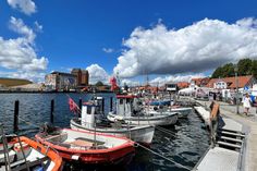 Der Neustädter Hafen.