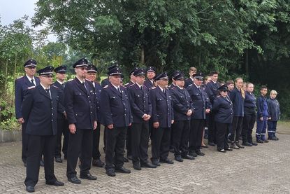 Die Kameradinnen und Kameraden der Freiwilligen Feuerwehr Bliesdorf.