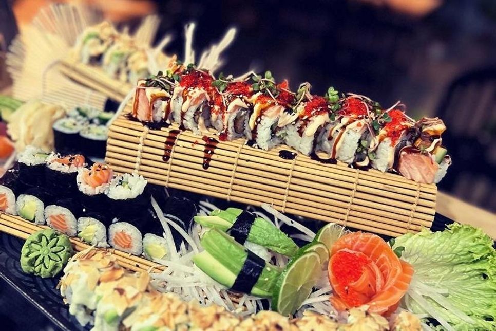 Köstliche Sushi-Variationen gibt es im Moonrice