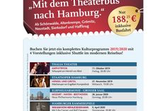 Spannende Theaterstücke warten auf Sie in Hamburg.