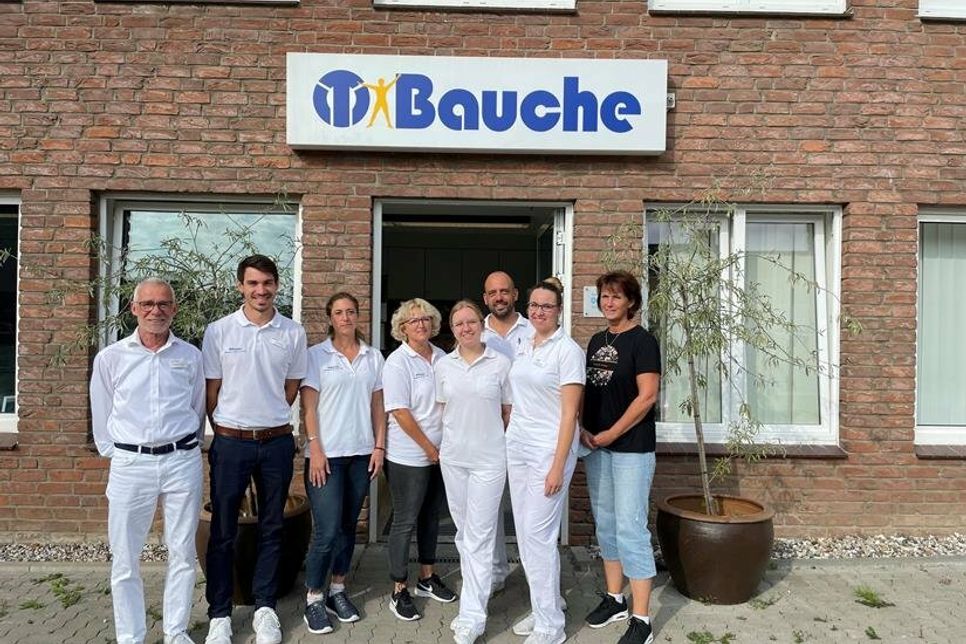 Das Bauche-Team am Sanitätshaus in der Oldenburger Straße 36 ist fit für die Zukunft.