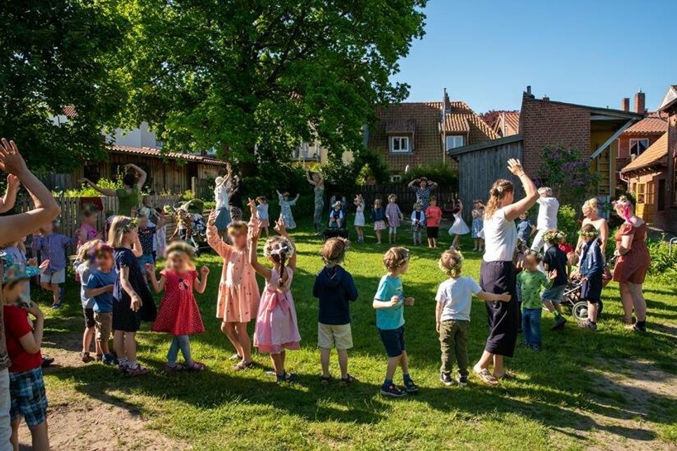 Am 24. September feiert der Waldorfkindergarten sein großes Jubiläumsfest.