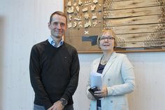 Werkleiterin Vera Litzka und Leiter Technik Elektrizität Michael Scherf informierten über wichtige Investitionen.