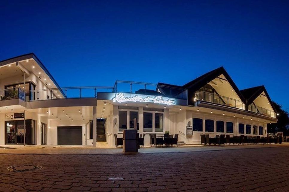 Einen Landgang der besonderen Art erlebt man im Hafenrestaurant an der maritimen Erlebnispromenade.