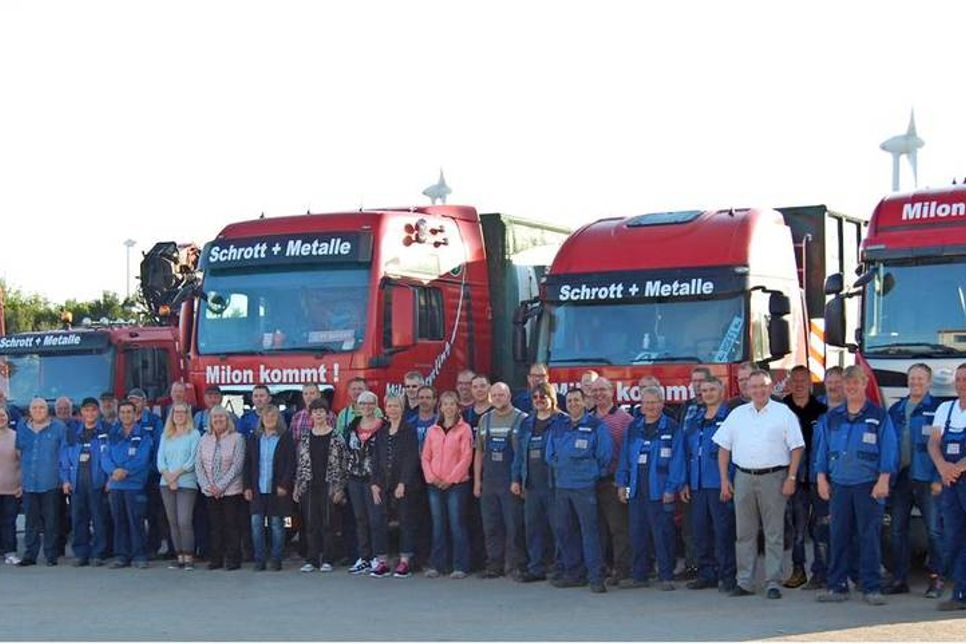 Die Mitarbeiter aus Lensahn und Oldenburg.