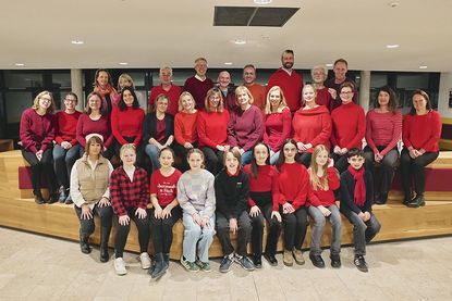 Am nächsten Dienstag findet das Weihnachtskonzert des GaM-Schulchors im Foyer der Schule statt.