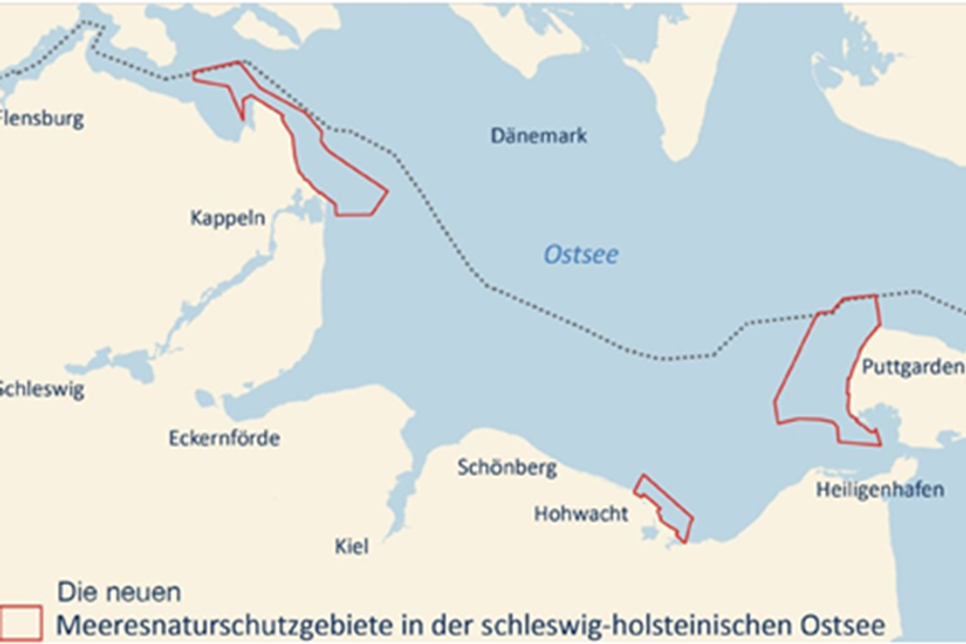 Drei neue Meeresschutzgebiete