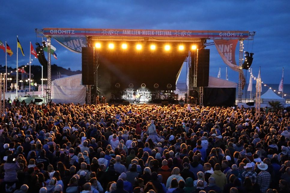 Das Festivalgelände war an allen Tagen gut besucht.
