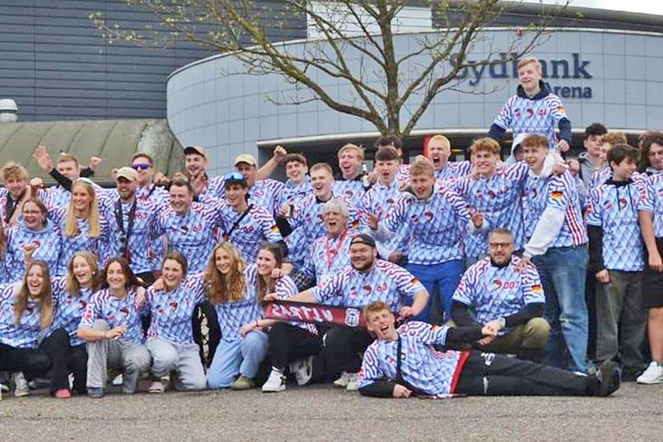 Das sind die Nachwuchshandballer, die für den TSV Schönberg in Dänemark an den Start gingen. Foto: TSV Schönberg.