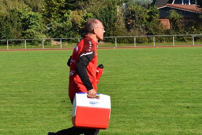 Immer im Einsatz: Betreuer  Peter Rosenfeld.