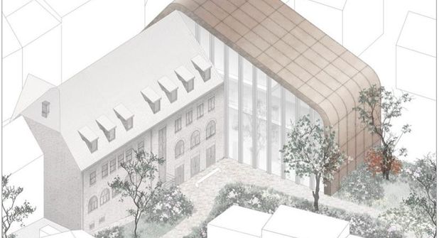 Dieser Entwurf der Berliner PYSALL Architekten, KEC Planungsgesellschaft und TOPOTEK1 Landschaftsarchitekten hat gewonnen.