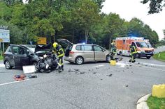 Unfallschwerpunkt in Timmendorfer Strand: Erneut ist es an der Einmündung Höppnerweg/B 76 zu einem schweren Verkehrsunfall mit vier Verletzten gekommen. (Foto: René Kleinschmidt)