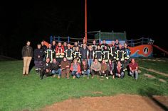 Die Feuerwehr Grömitz übte gemeinsam mit den Mitarbeitern des Zoos unter anderem den Umgang mit Feuerlöschern.