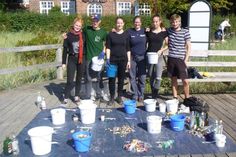 Beach Clean up Team Umwelthaus.