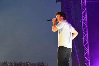 Wincent Weiss bei seinem Konzert in Timmendorfer Strand.
