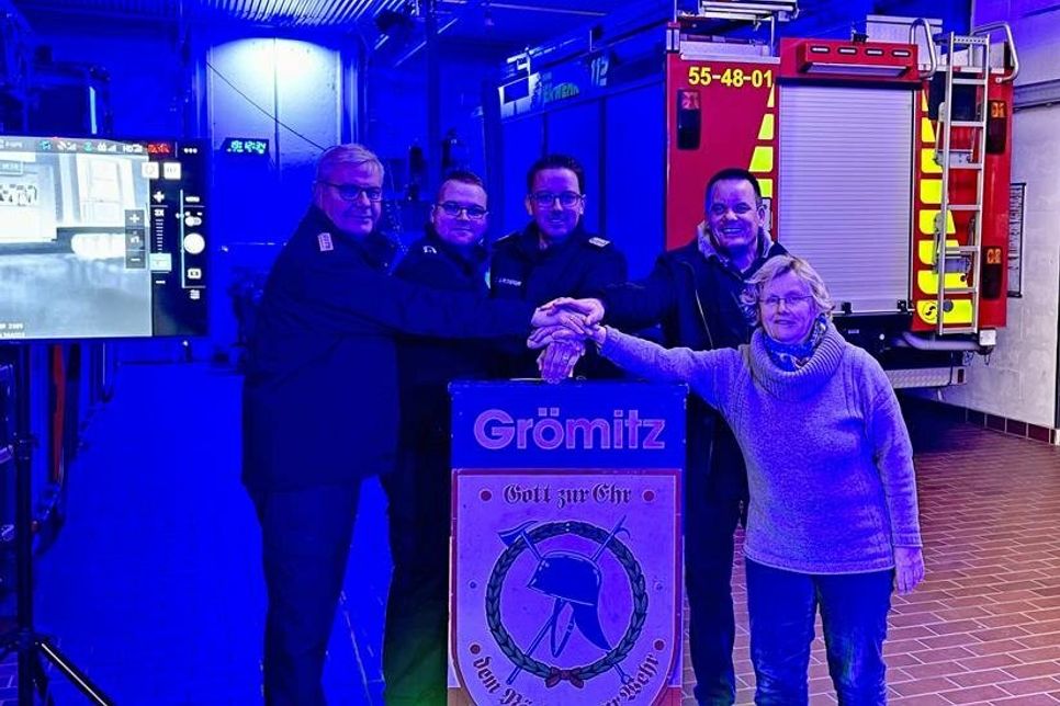 Die Feuerwehrdrohne wurde offiziell in Dienst gestellt.