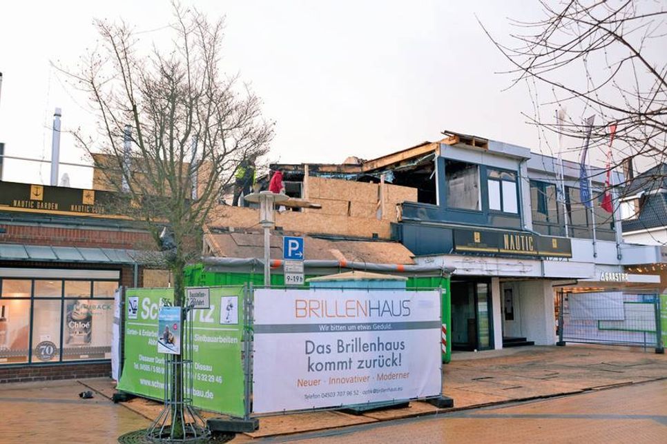 Das "Nautic" in Timmendorfer Strand ohne bekannten Turm. (Foto: René Kleinschmidt)