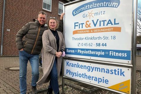 Torsten Thieme mit seiner Nachfolgerin Anna Giedrowicz, die das Angebot erweitern will.
