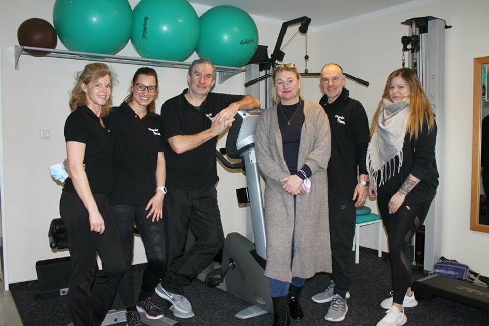 Das Team vom „Fit &amp; Vital“ verspricht ein familiäres Ambiente mit Fröhlichkeit und Kompetenz.