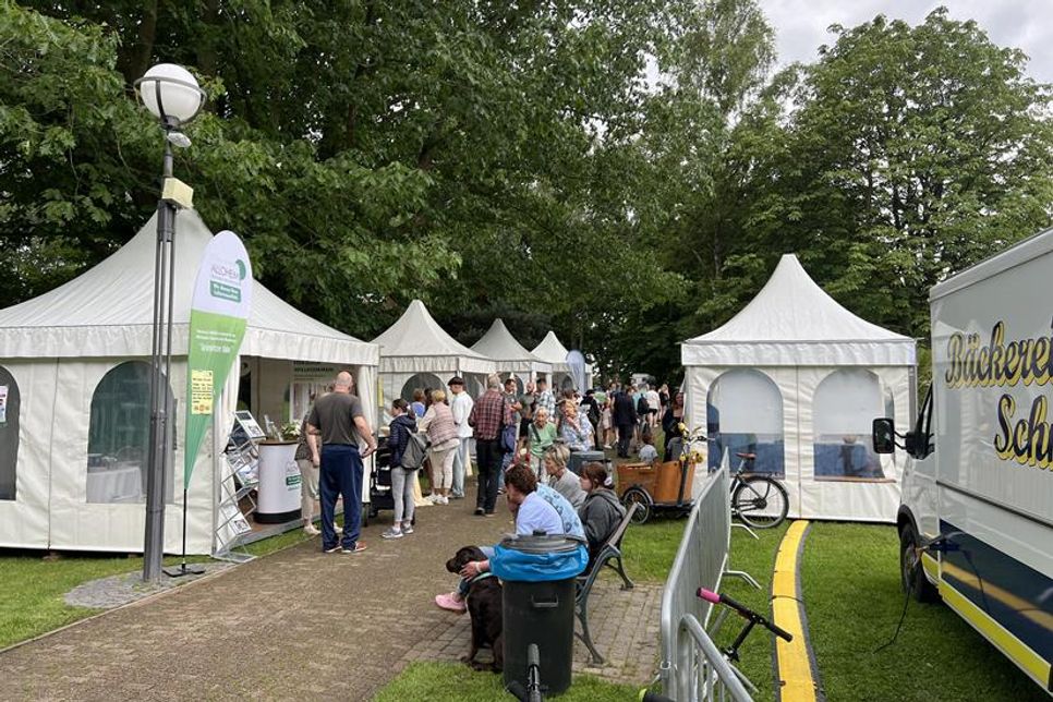 Das Grömitzer Gewerbe präsentierte seine Vielfalt an vielen informativen Ständen.