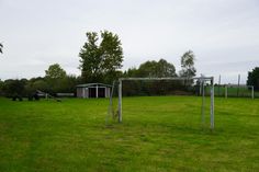 Der Bolz- und Spielplatz in Groß Schlamin ist auch ein wichtiger Bestandteil des Dorflebens.
