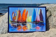 Beim diesjährigen Kunstpreis Lübecker Bucht gingen insgesamt 80 Bewerbungen bei dem Veranstalter, der Tourismus-Agentur Lübecker Bucht, ein. Unter den 35 teilnehmenden Exponaten ist auch „Bunte Segel“ von Paul Schubert.