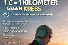 Ben Paulsen läuft zugunsten der Deutschen Krebshilfe