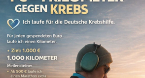 Ben Paulsen läuft zugunsten der Deutschen Krebshilfe