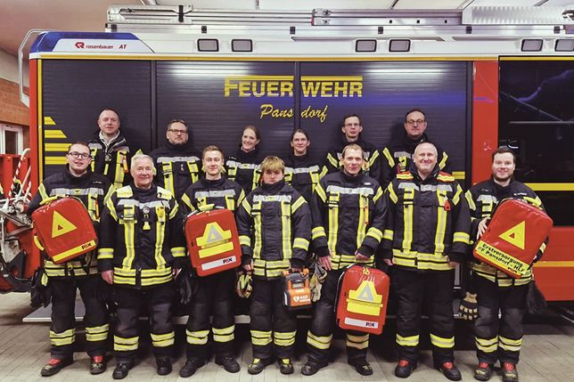 Feuerwehr Pansdorf gründet AED-Einheit