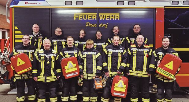 Feuerwehr Pansdorf gründet AED-Einheit