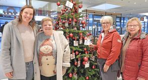 Süntje Schwarten, Gundula Penner, Sonja Eckert und Margret Möller setzen auch in diesem Jahr auf die Eutiner Spendenfreudigkeit.
