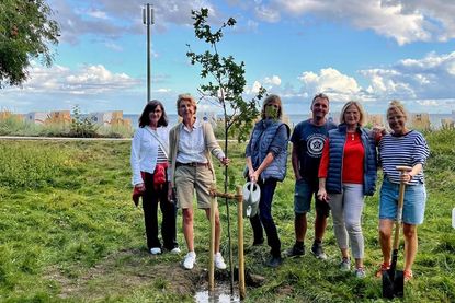 Challenge accepted – der Tourismus-Verein Kellenhusen pflanzte seine Strand-Eiche.