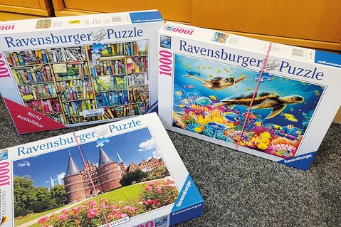 Kostenlose Puzzle-Tauschbörse in der Stadtbücherei Bad Schwartau