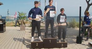 David Vrana, Frederik Faber und Fjon Müller (v. lks.).